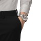TISSOT T-Classic Gentleman Ρολόι Ανδρικό Ασημί Μπρασελέ Τιτανίου T1274104408100