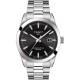 TISSOT T-Classic Silicium Powermatic 80 Ρολόι Ανδρικό Ασημί Ανοξείδωτο Ατσάλι μπρασελέ T1274071105100
