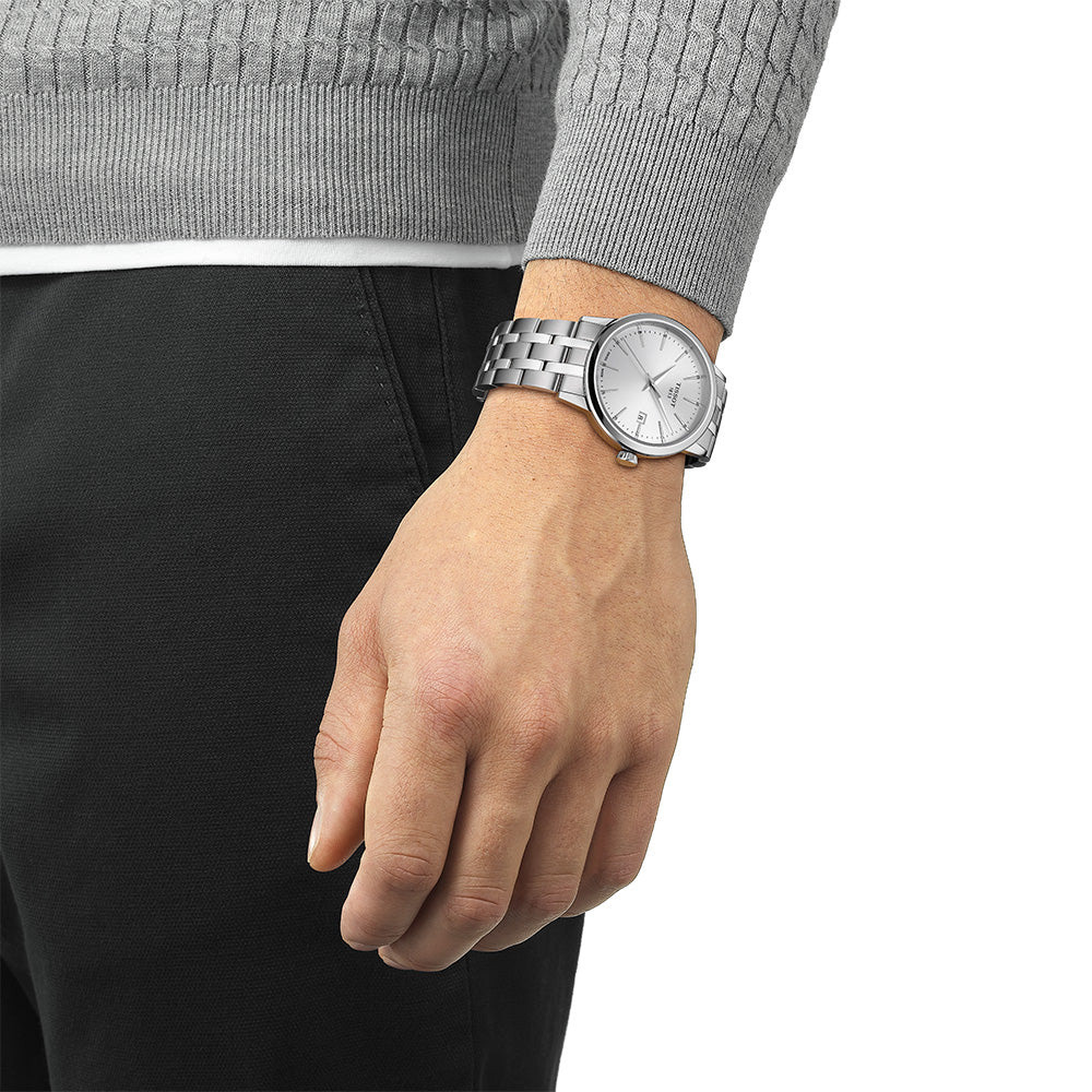 TISSOT T-Classic Classic Dream Ρολόι Ασημί Ανοξείδωτο Ατσάλι μπρασελέ T1294101103100
