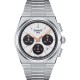 TISSOT T-Classic PRX 42mm Powermatic 80 Χρονογράφος Ρολόι Ασημί Ανοξείδωτο Ατσάλι μπρασελέ T1374271101100