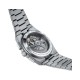 TISSOT T-Classic PRX 42mm Powermatic 80 Χρονογράφος Ρολόι Ασημί Ανοξείδωτο Ατσάλι μπρασελέ T1374271101100