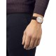 TISSOT T-Classic Chemin Des Tourelles Automatic Ρολόι Καφέ Δερμάτινο λουράκι T1398073603100