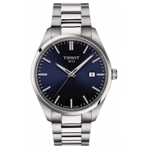 TISSOT T-Classic PR 100 Ρολόι Ανδρικό Ασημί Ανοξείδωτο Ατσάλι μπρασελέ T1504101104100