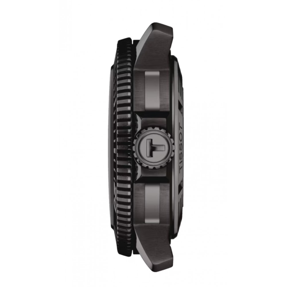TISSOT T-Sport Seastar 2000 Professional Powermatic 80 Ρολόι Ανδρικό Μπλε Υφασμάτινο λουράκι T1206073704100