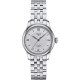 TISSOT T-Classic Le Locle Automatic Ρολόι Γυναικείο Ασημί Ανοξείδωτο Ατσάλι μπρασελέ T0062071103800