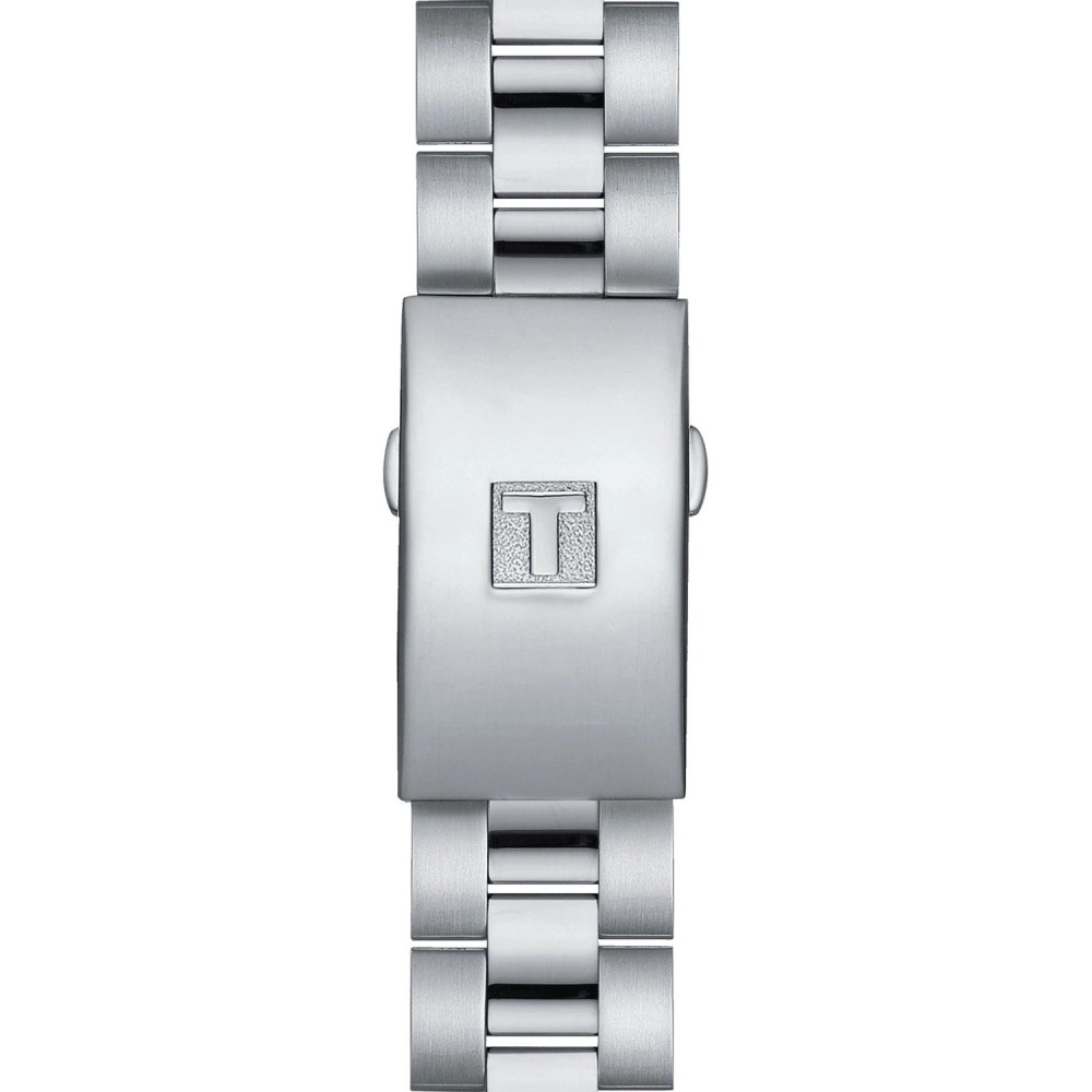 TISSOT T-Classic PR100 Diamonds Sport Chic Χρονογράφος Ρολόι Ασημί Ανοξείδωτο Ατσάλι μπρασελέ T1019171104600