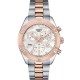TISSOT T-Classic PR100 Diamonds Sport Chic Χρονογράφος Ρολόι Ασημί/Ροζ Επιχρυσωμένο Ανοξείδωτο Ατσάλι μπρασελέ T1019172211600