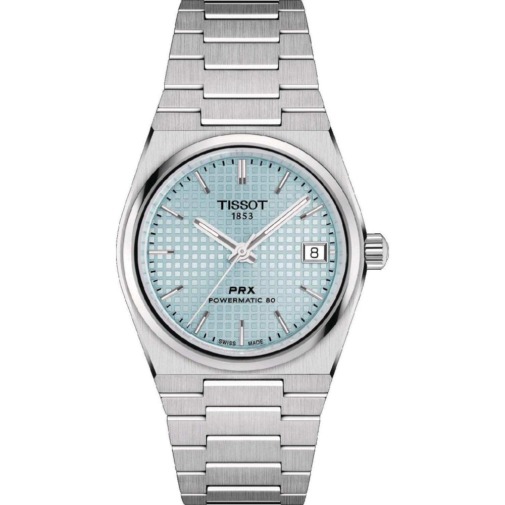 TISSOT T-Classic PRX Powermatic 80 35mm Ρολόι Ασημί Ανοξείδωτο Ατσάλι μπρασελέ T1372071135100 TISSOT T-Classic PRX Powermatic 80 35mm Ρολόι Ασημί Ανοξείδωτο Ατσάλι μπρασελέ T1372071135100