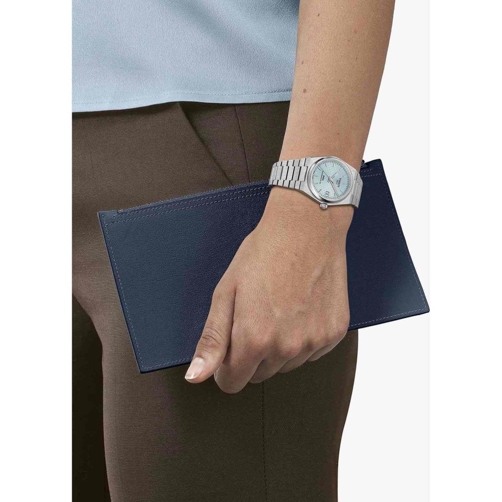 TISSOT T-Classic PRX Powermatic 80 35mm Ρολόι Ασημί Ανοξείδωτο Ατσάλι μπρασελέ T1372071135100 TISSOT T-Classic PRX Powermatic 80 35mm Ρολόι Ασημί Ανοξείδωτο Ατσάλι μπρασελέ T1372071135100