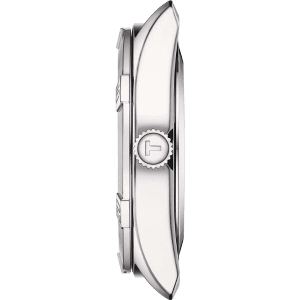 TISSOT T-Classic PR100 Diamonds Sport Chic Ρολόι Ασημί Ανοξείδωτο Ατσάλι μπρασελέ T1019101111600