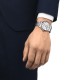 TISSOT T-Classic Le Locle Powermatic 80 Ρολόι Ανδρικό Ασημί Ανοξείδωτο Ατσάλι μπρασελέ T0064071103300
