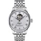 TISSOT T-Classic Le Locle Powermatic 80 Openheart Ρολόι Ανδρικό Ασημί Ανοξείδωτο Ατσάλι μπρασελέ T0064071103302