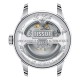 TISSOT T-Classic Le Locle Powermatic 80 Openheart Ρολόι Ανδρικό Ασημί Ανοξείδωτο Ατσάλι μπρασελέ T0064071103302