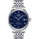 TISSOT T-Classic Le Locle Powermatic 80 Ρολόι Ανδρικό Ασημί Ανοξείδωτο Ατσάλι μπρασελέ T0064071104300