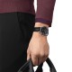 TISSOT T-Classic Le Locle Powermatic 80 Ρολόι Ανδρικό Μαύρο Δερμάτινο Λουράκι T0064071605300