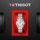 TISSOT T-Lady T-Wave Ρολόι Γυναικείο Ασημί Ανοξείδωτο Ατσάλι μπρασελέ T1122101111300