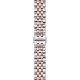 TISSOT T-Classic Le Locle Automatic Ρολόι Γυναικείο Ασημί/Ροζ Επιχρυσωμένο Ανοξείδωτο Ατσάλι μπρασελέ T0062072203600