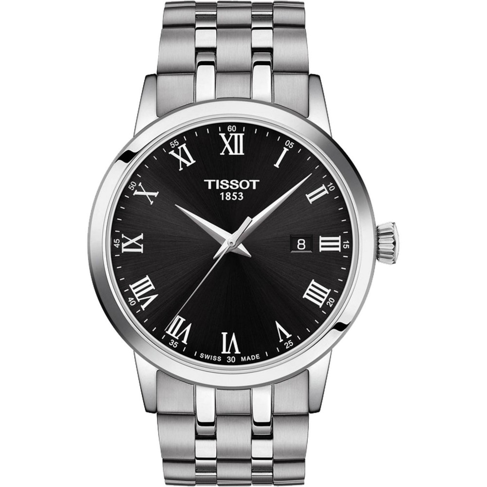 TISSOT T-Classic Classic Dream Ρολόι Ασημί Ανοξείδωτο Ατσάλι μπρασελέ T1294101105300