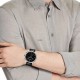 TISSOT T-Classic Carson Chronograph Ρολόι Ανδρικό Μαύρο Δερμάτινο Λουράκι T1224171605100
