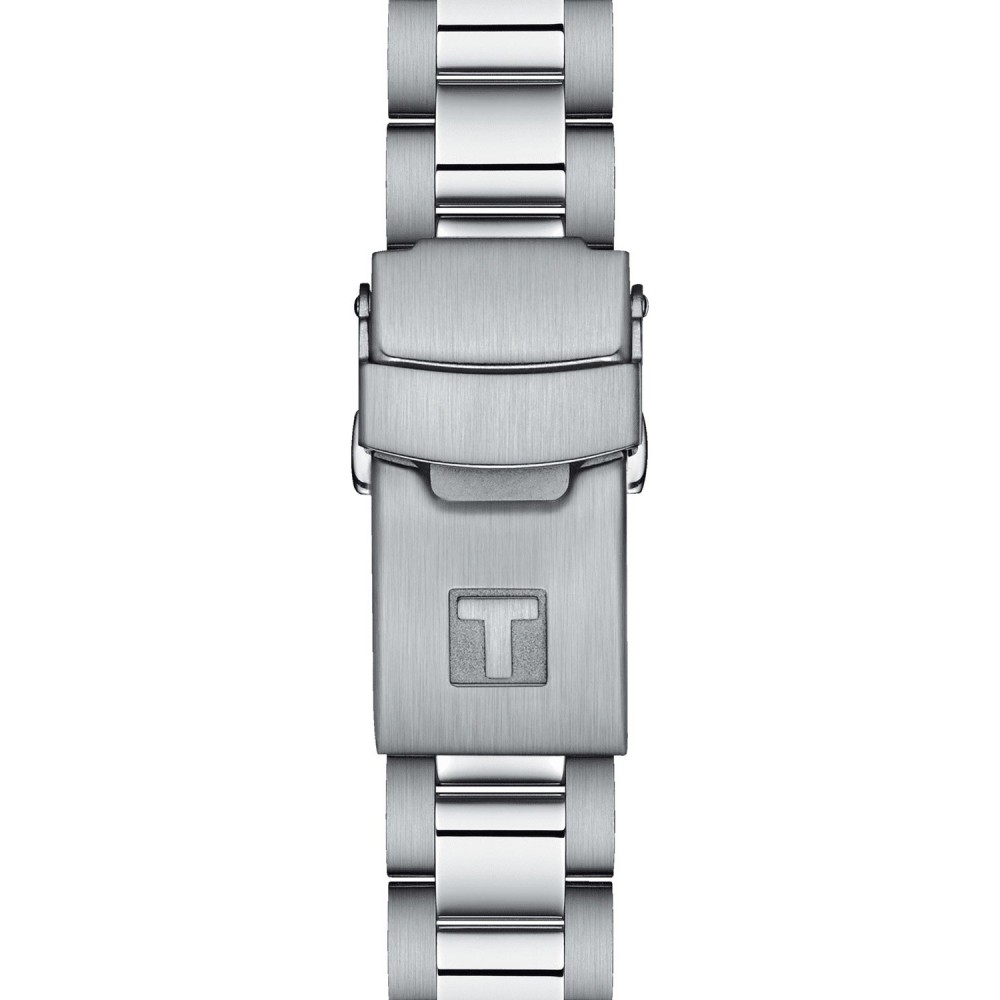 TISSOT SEASTAR 1000 40MM Ασημί Ανοξείδωτο Ατσάλι μπρασελέ T1204101104100