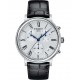 TISSOT T-Classic Carson Chronograph Ρολόι Ανδρικό Μαύρο Δερμάτινο Λουράκι T1224171603300