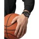 TISSOT T-Sport Supersport Chronograph Ρολόι Ανδρικό Μαύρο Δερμάτινο Λουράκι T1256173608100