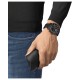TISSOT T-Sport Superport Χρονογράφος Ρολόι Ανδρικό Μαύρο Ανοξείδωτο Ατσάλι μπρασελέ T1256173305100
