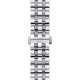 TISSOT T-Classic Carson Premiun Gent Moonphase Ρολόι Ασημί Ανοξείδωτο Ατσάλι μπρασελέ T1224231103300