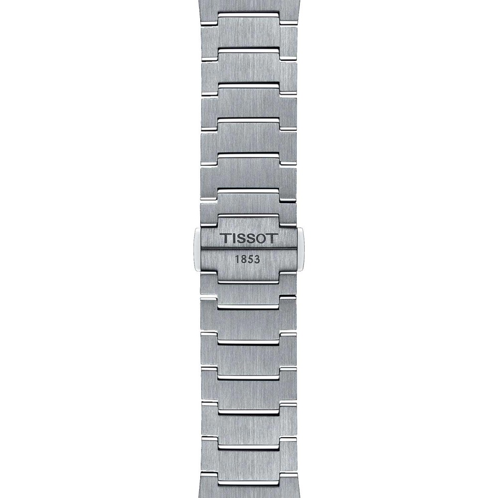 TISSOT T-Classic PRX 40 205 Powermatic 80 Ρολόι Ανδρικό Ασημί Ανοξείδωτο Ατσάλι μπρασελέ T1374071109100