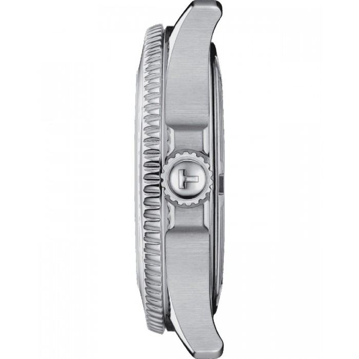 TISSOT T-Sport Seastar 1000 Ρολόι Unisex Ασημί Ανοξείδωτο Ατσάλι μπρασελέ T1202101109100