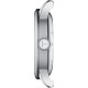 TISSOT T-Classic Le Locle Powermatic 80 Ρολόι Ανδρικό Ασημί Ανοξείδωτο Ατσάλι μπρασελέ T0064071104300