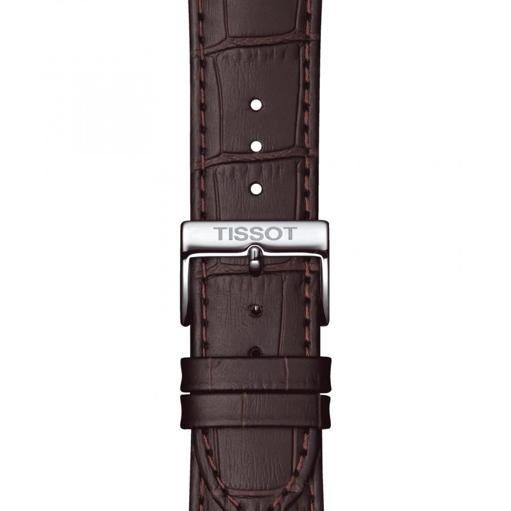 TISSOT T-Classic Classic Dream Gent Ρολόι Ανδρικό Καφέ Δερμάτινο Λουράκι T1294101601300