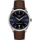 TISSOT T-Classic Chemin Des Tourelles Automatic Ρολόι Καφέ Δερμάτινο λουράκι T1398071604100