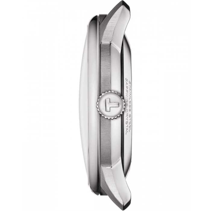 TISSOT CHEMIN DES TOURELLES SQUELETTE Αυτόματο Ρολόι Ασημί Ανοξείδωτο Ατσάλι μπρασελέ T1398361104800