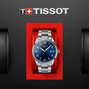 TISSOT T-Sport Gent XL Classic Ρολόι Ανδρικό Ασημί Ανοξείδωτο Ατσάλι μπρασελέ T1164101104700