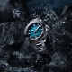 TISSOT T-Sport Seastar 2000 Professional Powermatic 80 Ρολόι Ανδρικό Ασημί Ανοξείδωτο Ατσάλι μπρασελέ T1206071104100