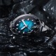 TISSOT T-Sport Seastar 2000 Professional Powermatic 80 Ρολόι Ανδρικό Ασημί Ανοξείδωτο Ατσάλι μπρασελέ T1206071104100