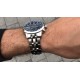 TISSOT T-Sport PRC 200 Chronograph Ρολόι Ανδρικό Ασημί Ανοξείδωτο Ατσάλι μπρασελέ T1144171104700
