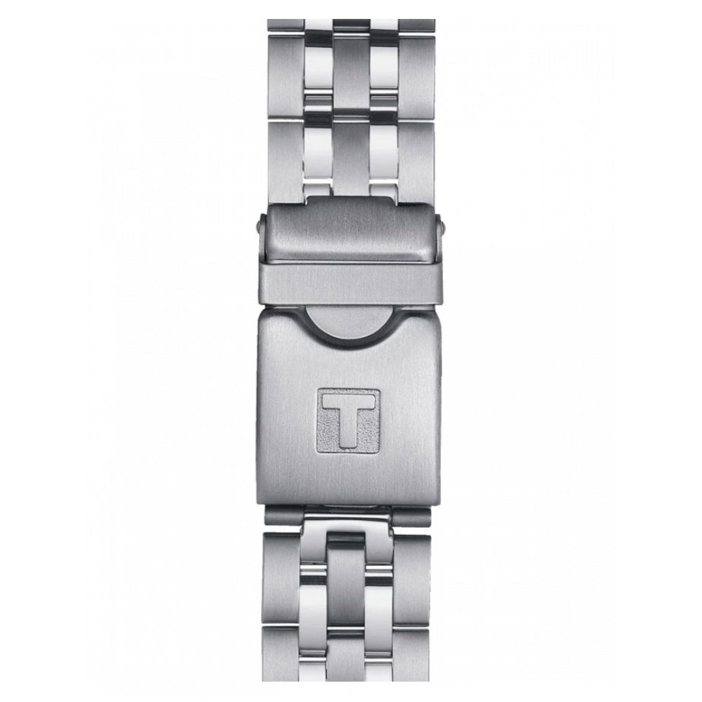 TISSOT T-Sport PRC 200 Chronograph Ρολόι Ανδρικό Ασημί Ανοξείδωτο Ατσάλι μπρασελέ T1144171104700