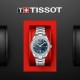 TISSOT T-Classic PR100 Sport Chic Ρολόι Ασημί Ανοξείδωτο Ατσάλι μπρασελέ T1019101112100