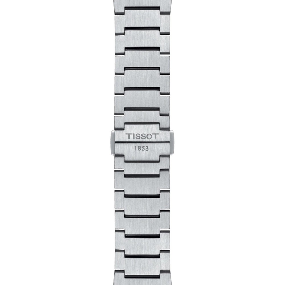 TISSOT T-Classic PRX 40 205 Ρολόι Ανδρικό Ασημί Ανοξείδωτο Ατσάλι μπρασελέ T1374101105100