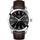 TISSOT T-Classic Gentleman Ρολόι Ανδρικό Καφέ Δερμάτινο Λουράκι T1274101605101