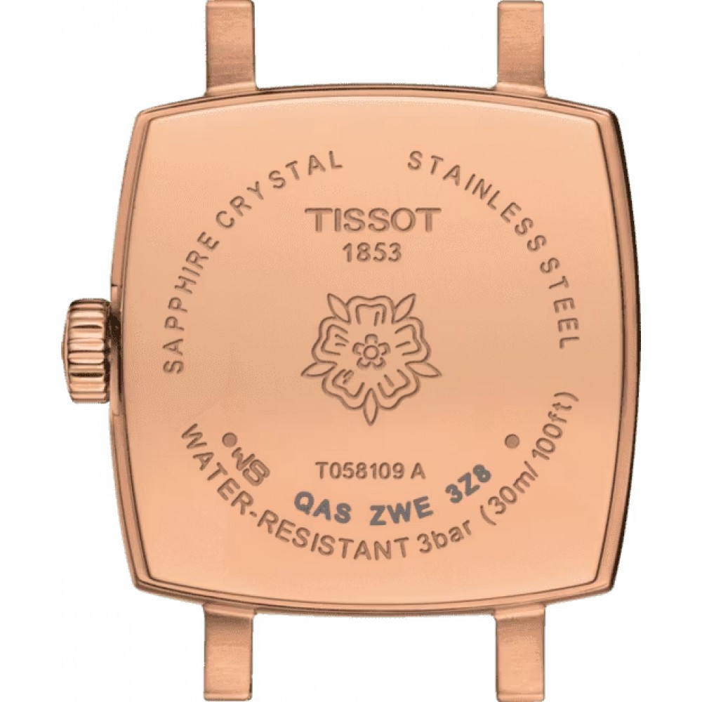 TISSOT T-Lady Lovely Summer Set Women's Watch Beige Leather Strap T0581093603101