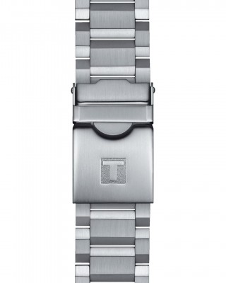 TISSOT T-Sport Superport Chrono Ρολόι Ανδρικό Ασημί Ανοξείδωτο Ατσάλι μπρασελέ T1254171135100