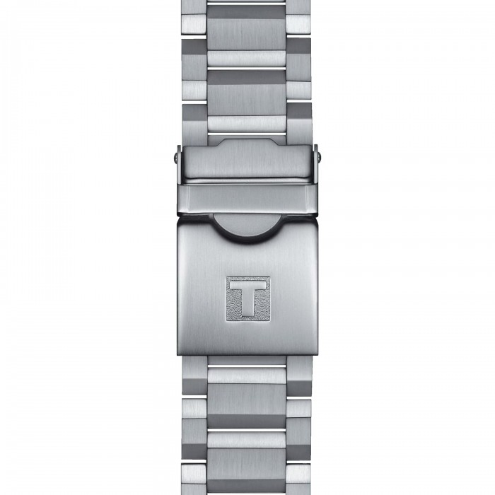 TISSOT T-Sport Superport Chrono Ρολόι Ανδρικό Ασημί Ανοξείδωτο Ατσάλι μπρασελέ T1254171135100