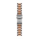 TISSOT T-Sport Seastar 1000 Powermatic 80 Ρολόι Ασημί/Ροζ Επιχρυσωμένο Ανοξείδωτο Ατσάλι μπρασελέ T1208072205101