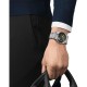 TISSOT T-Classic PRX 40mm Powermatic 80 Χρονογράφος Ρολόι Ασημί Ανοξείδωτο Ατσάλι μπρασελέ T1374271109100