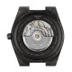 TISSOT T-Classic PRX 40mm Carbon Powermatic 80 Ρολόι Μαύρο Καουτσούκ λουράκι T1379079720100