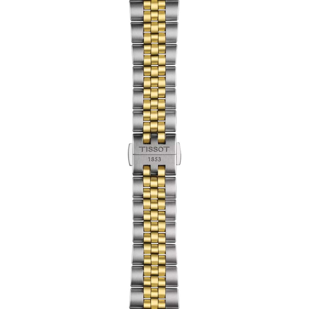 TISSOT T-Sport PR516 Powermatic 80 Ρολόι Ανδρικό Ασημί/Επιχρυσωμένο Ανοξείδωτο Ατσάλι μπρασελέ T1494072201100