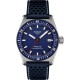 TISSOT T-Sport PR516 Powermatic 80 Ρολόι Ανδρικό Μπλε Δερμάτινο Λουράκι T1494071604100